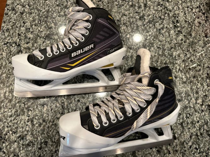 Bauer Supreme One.7 Hockey Goalie Skates size 6D