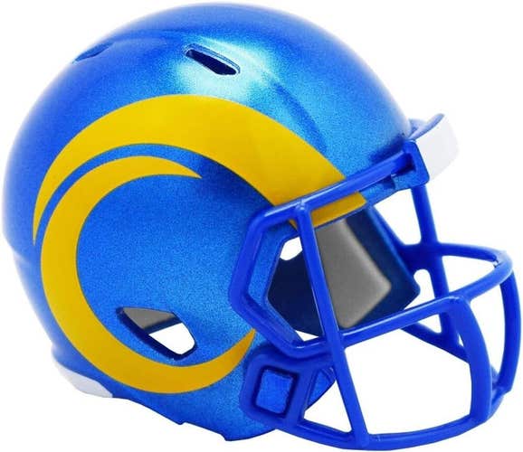 Los Angeles Rams Pocket Pro Riddell NFL Helmet Speed Style