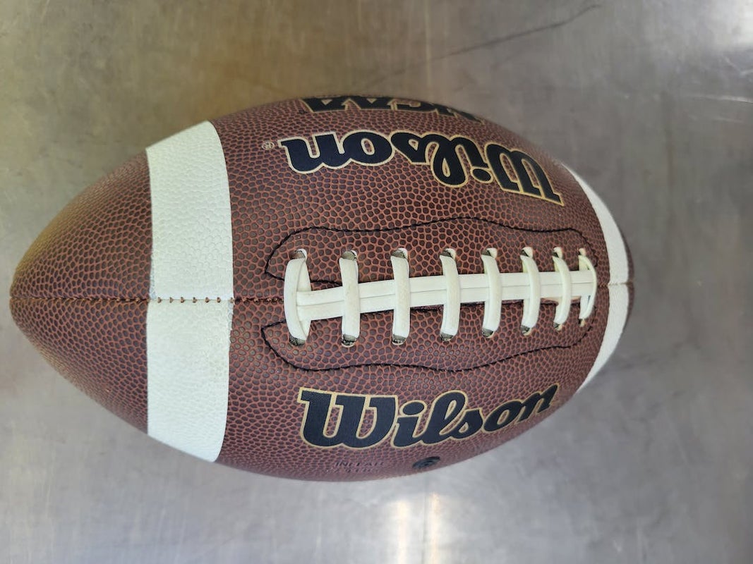 $10 official Wilson leather NFL football soft grip - sporting goods - by  owner - sale - craigslist