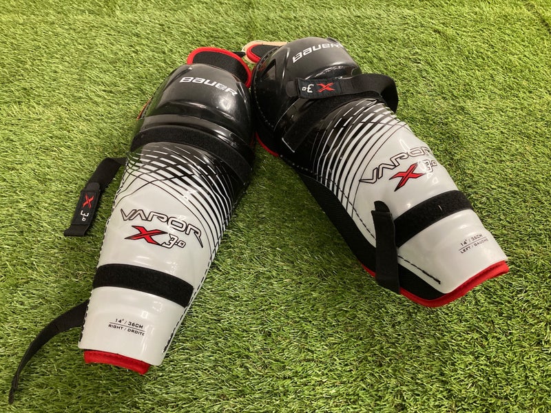 Used Bauer Vapor X3.0 Shin Pads