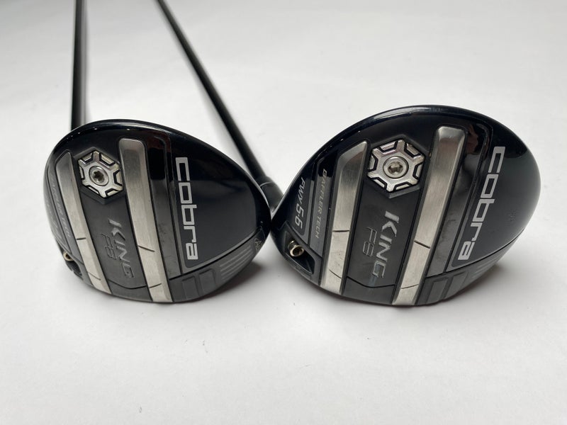 Cobra King F8 3 & 5 Fairway Wood Set 14.5* 18.5* Tensei Blue CK Series Senior RH