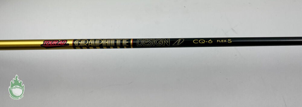 Used Graphite Design Tour AD CQ-6 Stiff Graphite Driver Golf Shaft Callaway  Tip