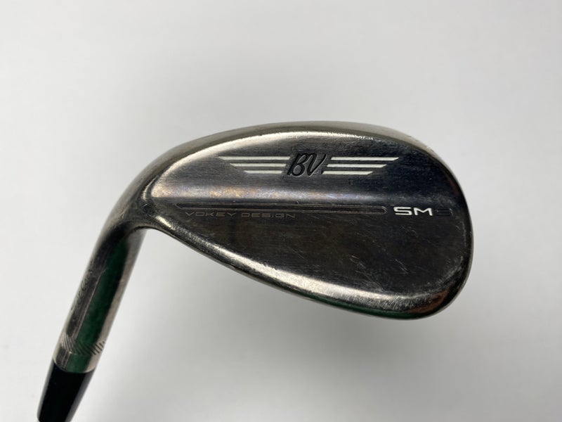 Titleist Vokey SM9 Brushed Steel 54* 12 D-Grind KBS Hi-Rev 2.0 125g Stiff LH