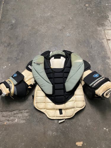 Used Medium Bauer Pro Stock pro series Goalie Chest Protector