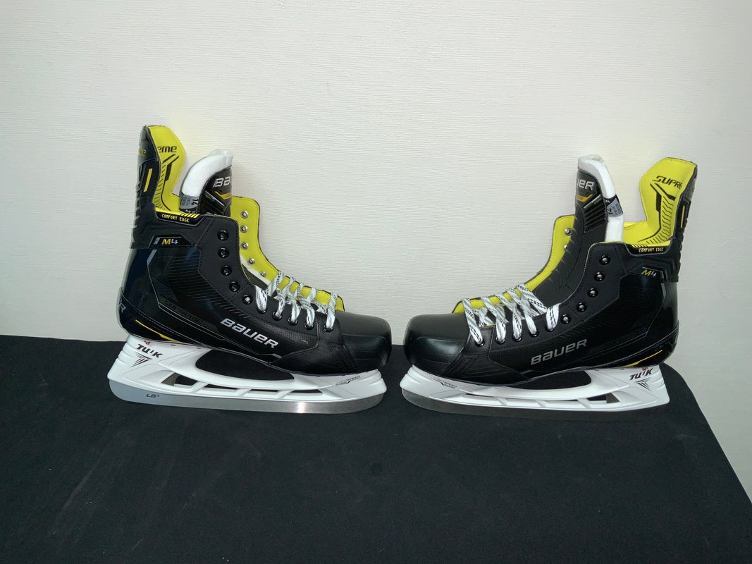 Senior New Bauer Supreme M4 Hockey Skates fit 2 size 13