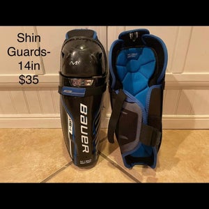 Bauer ice hockey shin guards