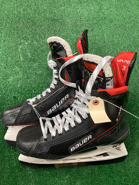 Senior Used Bauer Vapor 3X Pro Hockey Skates 9.0