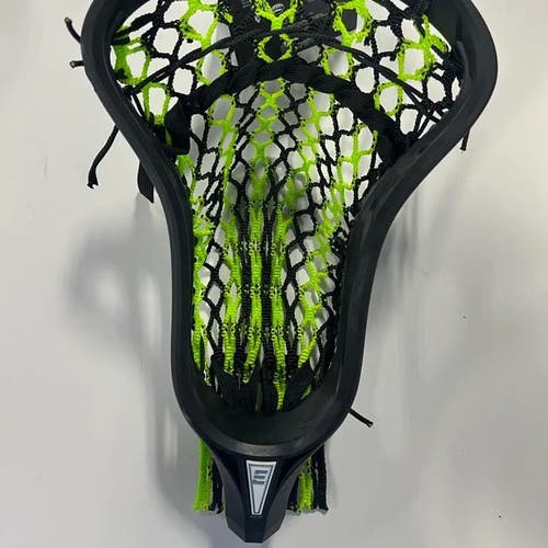 NWT Epoch Z3 Strung Black, Green Lacrosse Head