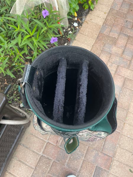 Woman's Golf Cart Bag All American , with matching head covers and rain cover | SidelineSwap | Buy and Sell on SidelineSwap Woman's Golf Cart Bag All American , with matching head covers and rain cover | SidelineSwap | Buy and Sell on SidelineSwap