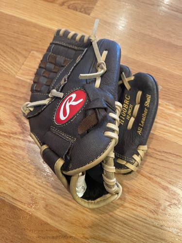 Used Rawlings Right Hand Throw Baseball Glove 10"