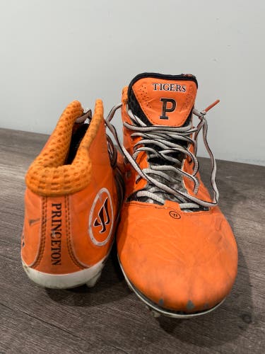 Princeton Tigers Orange Men's Molded Cleats High Top