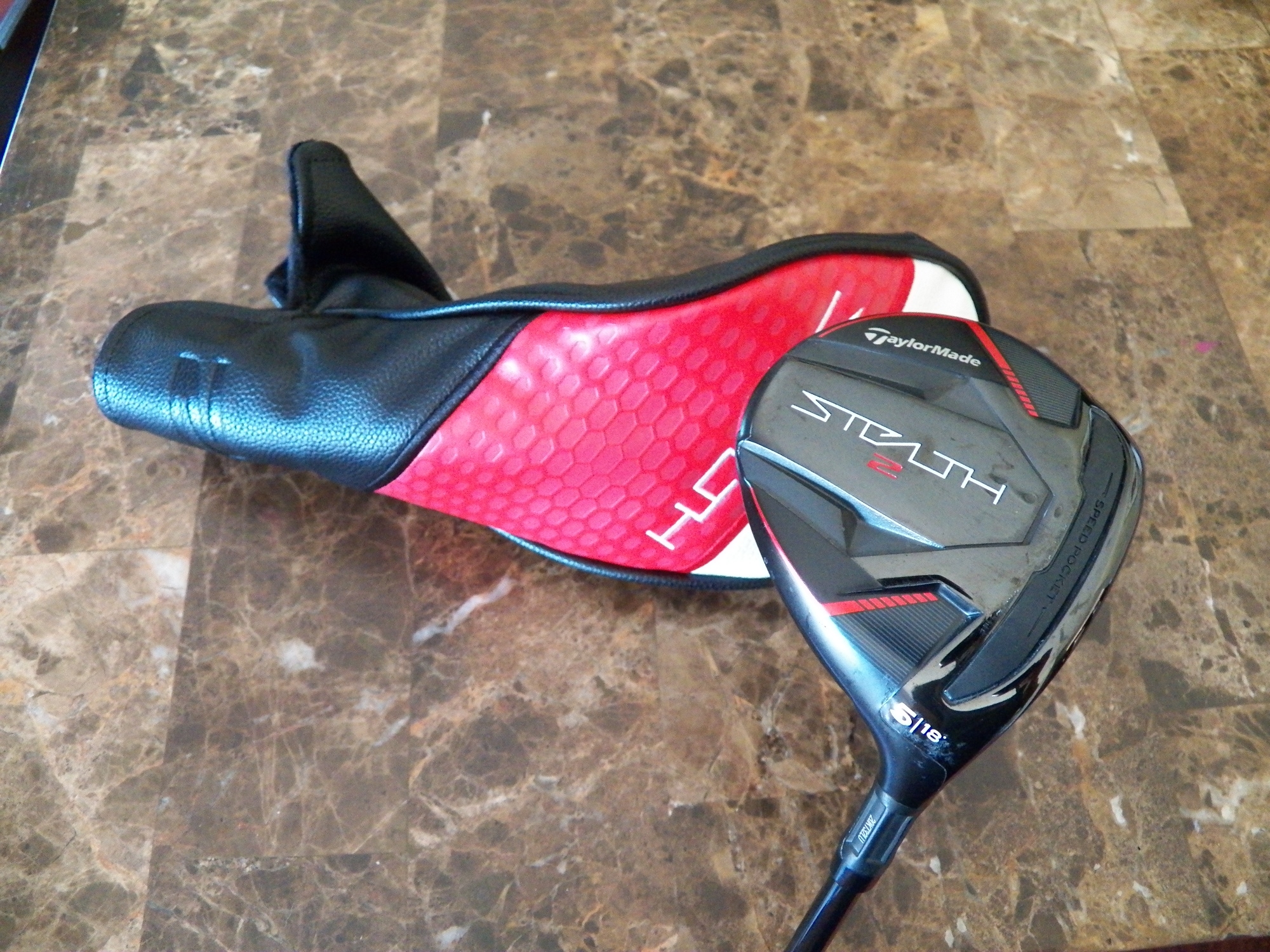 2023 RIGHT HAND TAYLORMADE STEALTH2 5-WOOD 18* VENTUS TR STIFF WITH H/C
