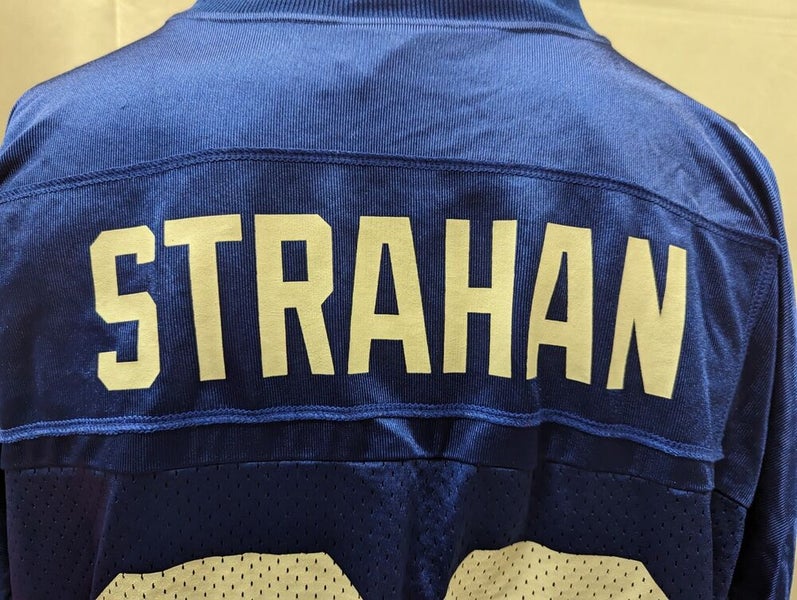 00's Michael Strahan New York Giants Reebok Authentic NFL Jersey Size 52 –  Rare VNTG