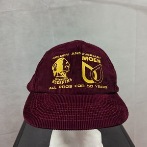 Vintage Washington Redskins Moen 50th Anniversary Snapback Hat NFL