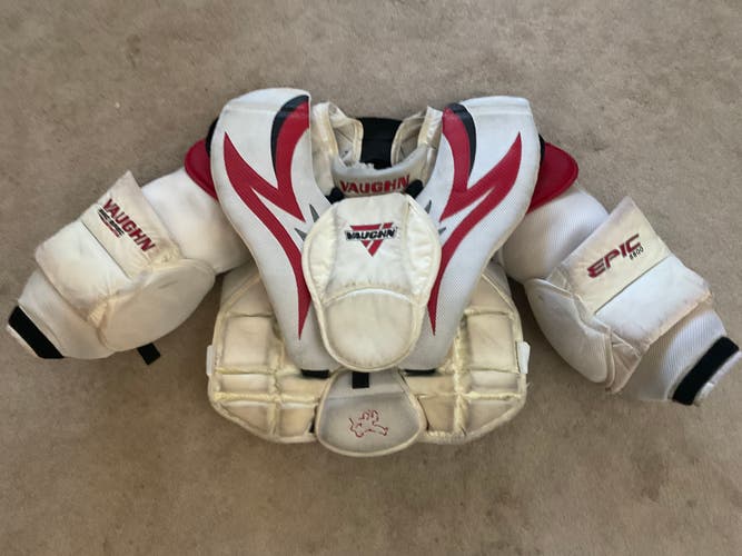 Used Medium Vaughn Epic 8800 Goalie Chest Protector
