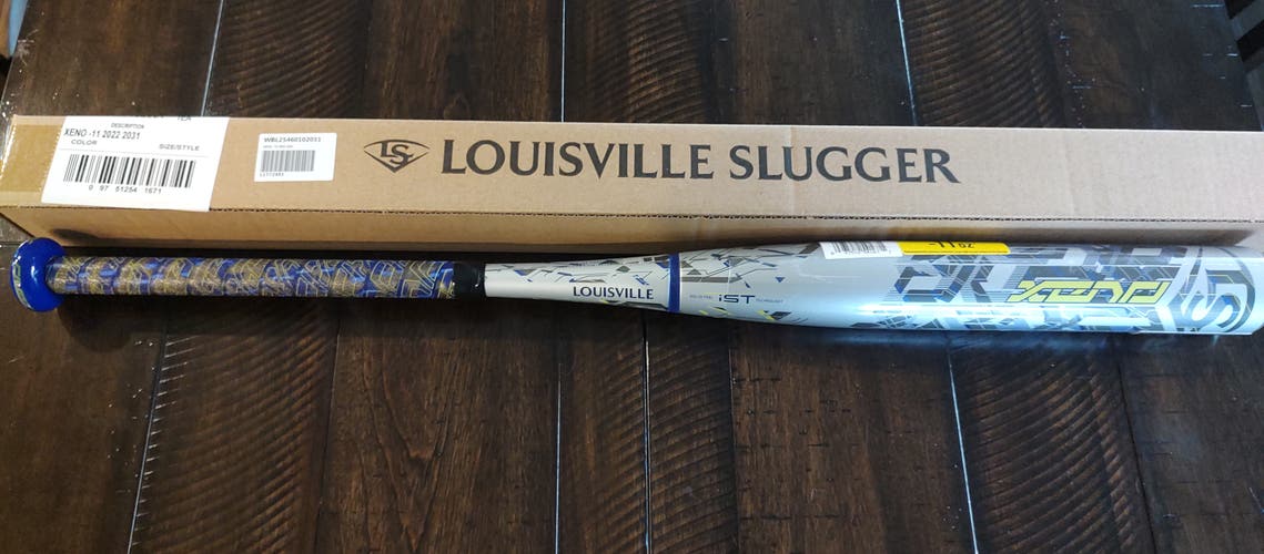 New 2022 Louisville Slugger Composite Xeno Bat (-11) 20 oz 31"