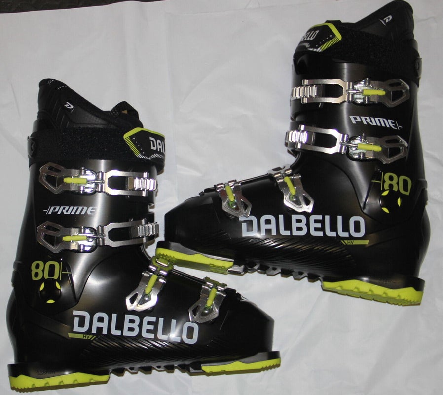 NEW US 11.5 Men's ski boots Dalbello PRIME 80 size mondo 29/29.5 made in ITALY