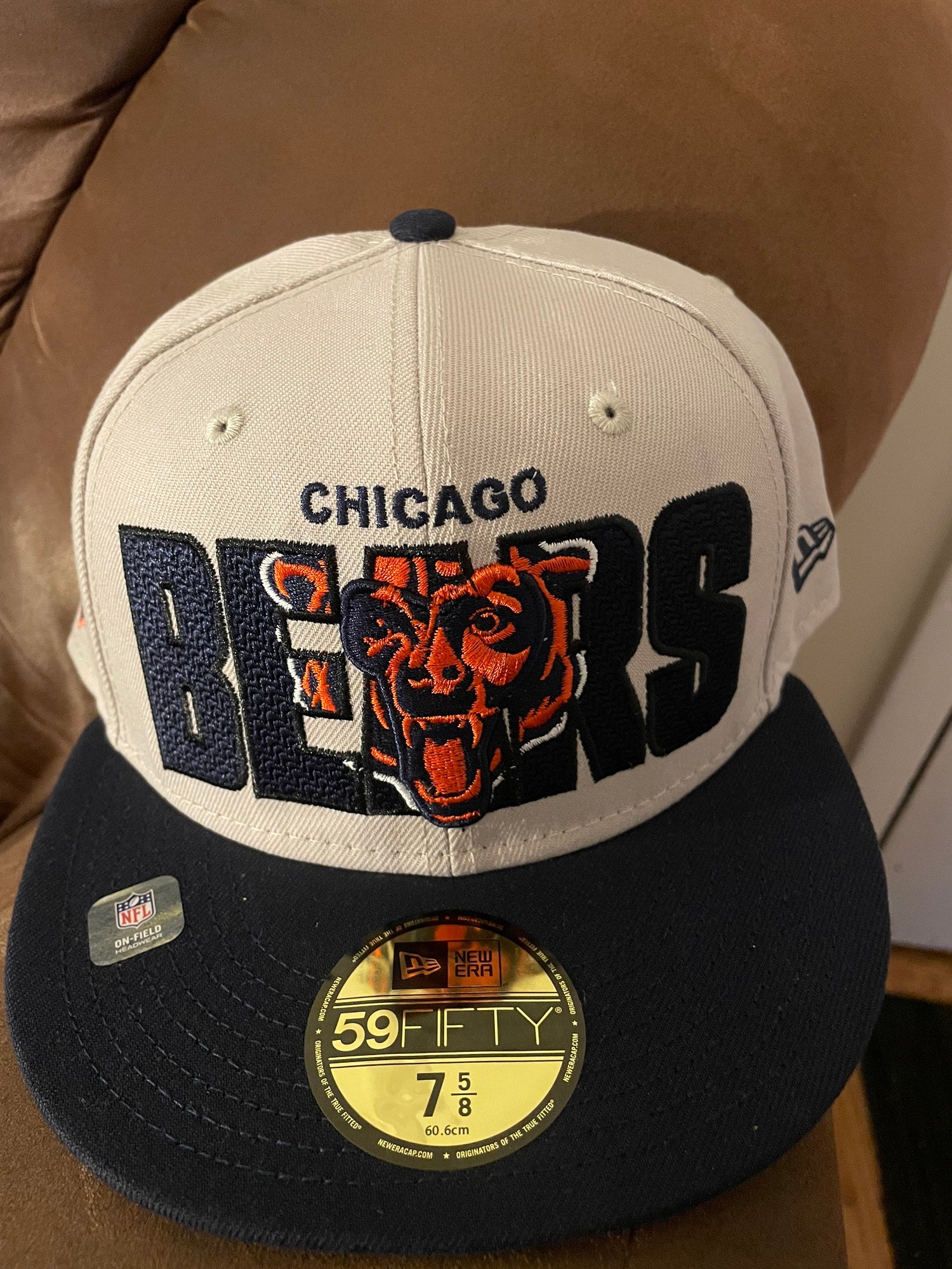 NFL Sideline Chicago Bears 59FIFTY Fitted Cap D03_498