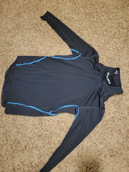 Youth Hockey Neck Guard Shirt Bauer Kevlar Hockey Shirt Used