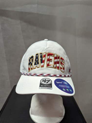 NWS Baltimore Ravens '47 Hitch Brrr Strapback Flag Hat NFL