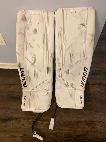 Large Bauer MACH Goalie Leg Pads