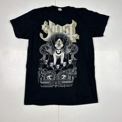 Ghost Swedish Rock Band Graphic T-Shirt Black Tour Merch Pacific Tag Sz M