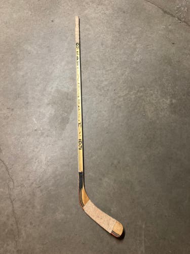 Gold Easton Aluminum Hockey Stick