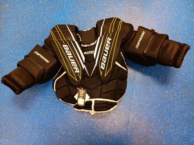 New Small Bauer Supreme S170 Goalie Chest Protector