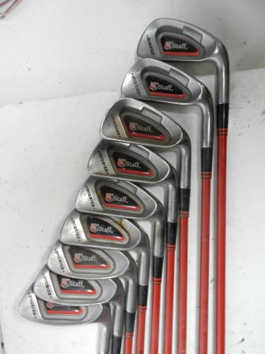 Wilson STAFF Midsize Men's Irons Set 2-PW Graphite Shafts Regular Flex, RH