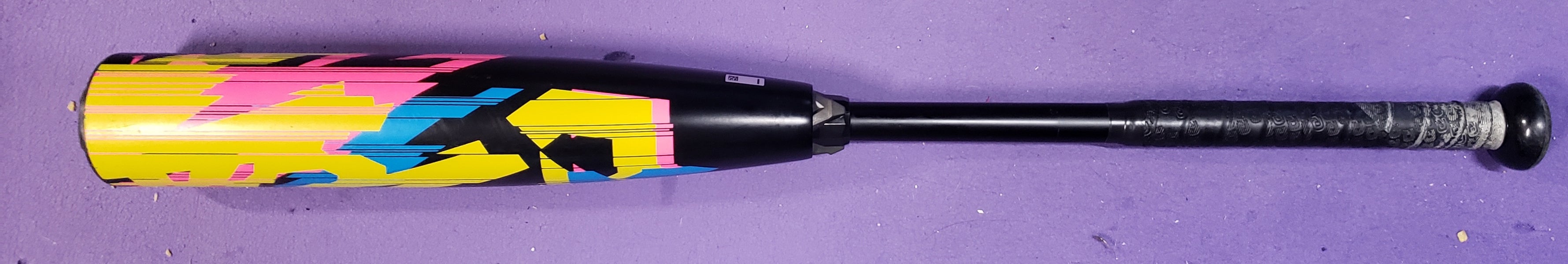 Used USSSA Certified DeMarini Composite Zoa Glitch Bat (-10) 19 oz 29"