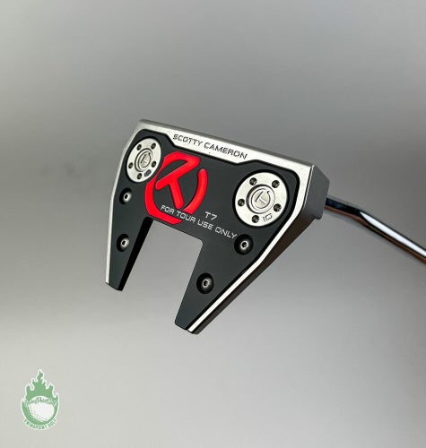 Used Scotty Cameron Phantom T7 Circle T 33" Tour Only Putter Smooth Milled Face