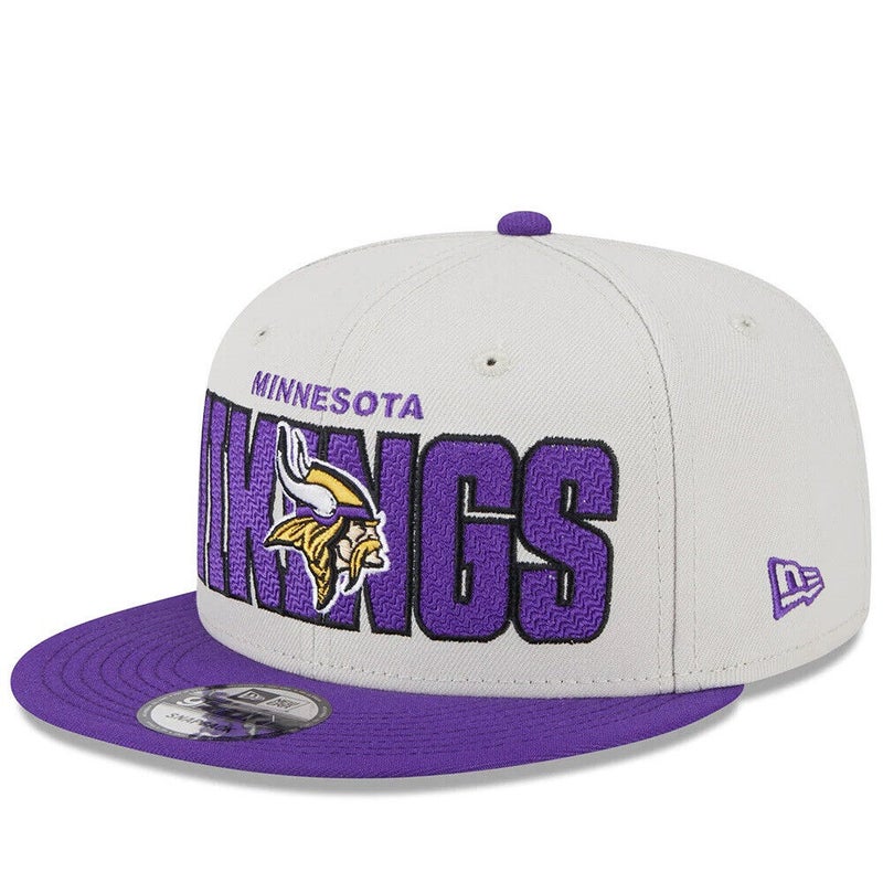 2023 Minnesota Vikings New Era 9FIFTY NFL Draft Snapback Hat
