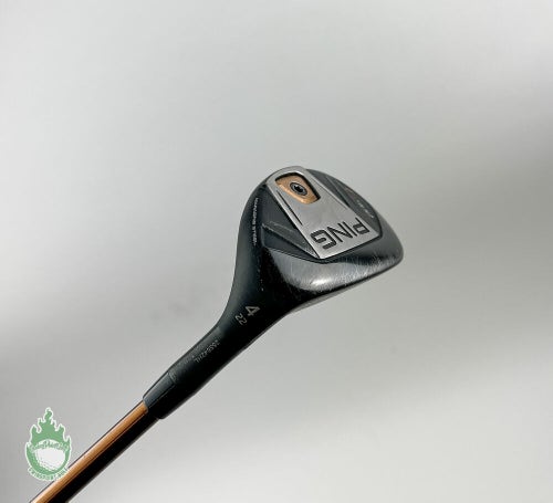 Used Right Handed Ping G400 4 Hybrid 22* Alta CB 70g Stiff Graphite Golf Club