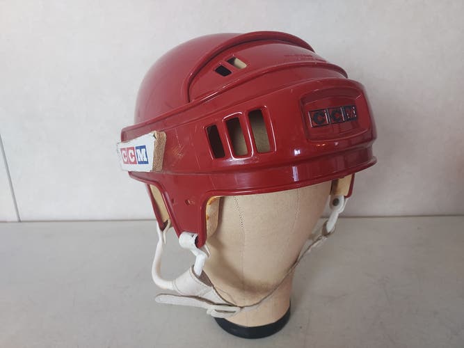vintage classic Used 7 1/2-8 Red CCM Helmet