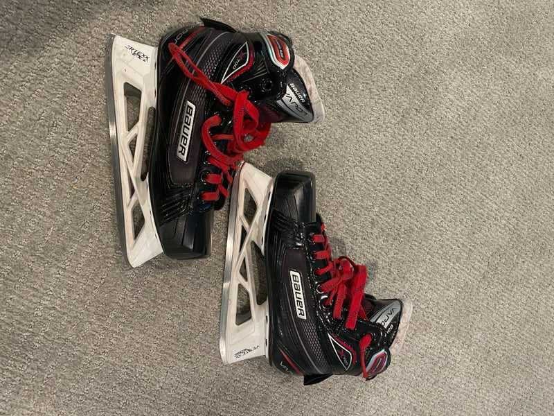 Used Bauer Regular Width Size 3.5 Vapor X700 Hockey Goalie Skates