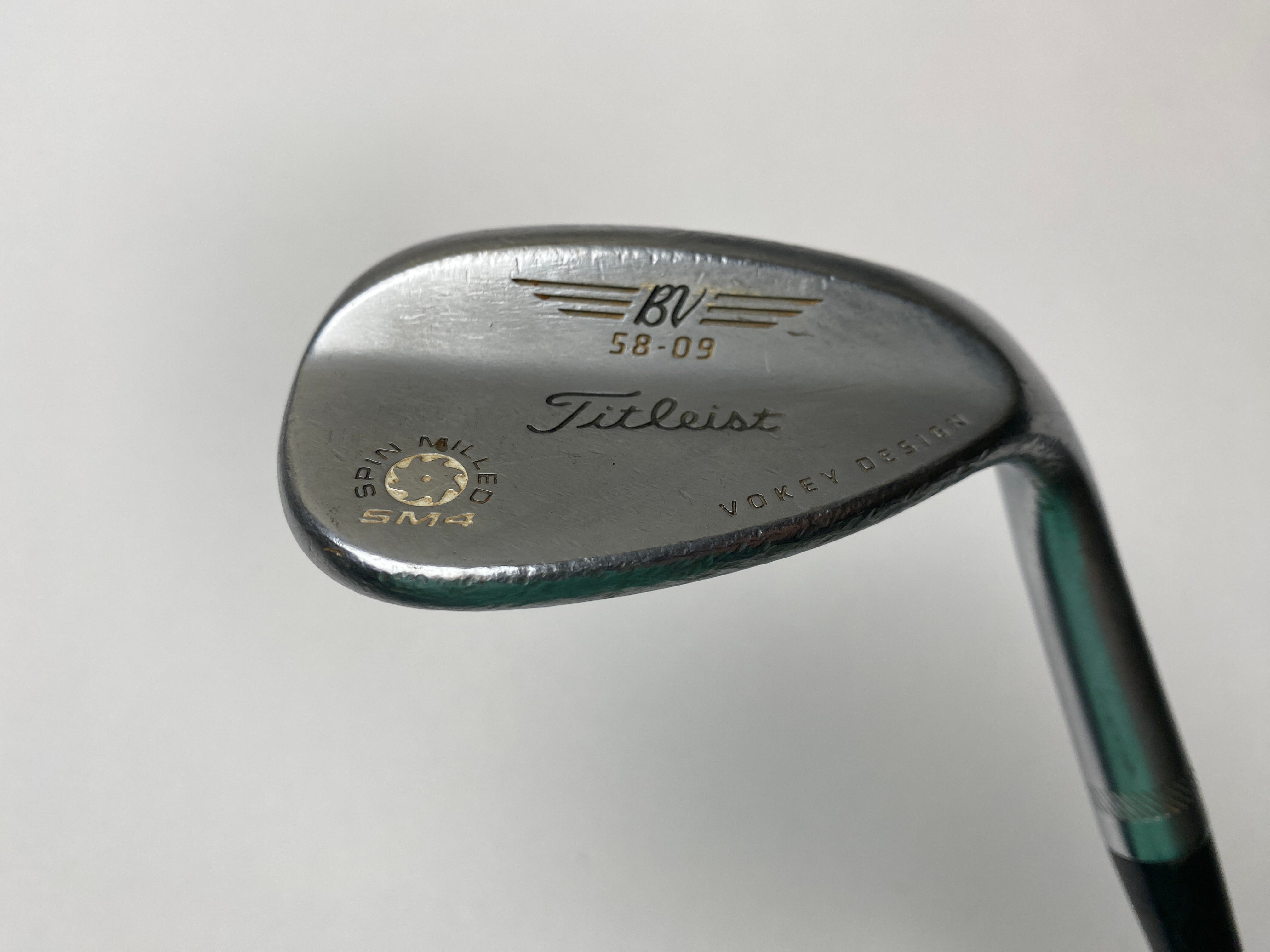 Titleist Vokey Spin Milled SM4 Chrome 58* 9 Bounce Wedge Steel