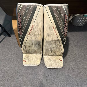 Medium Bauer Pro Stock Supreme 1S Goalie Leg Pads