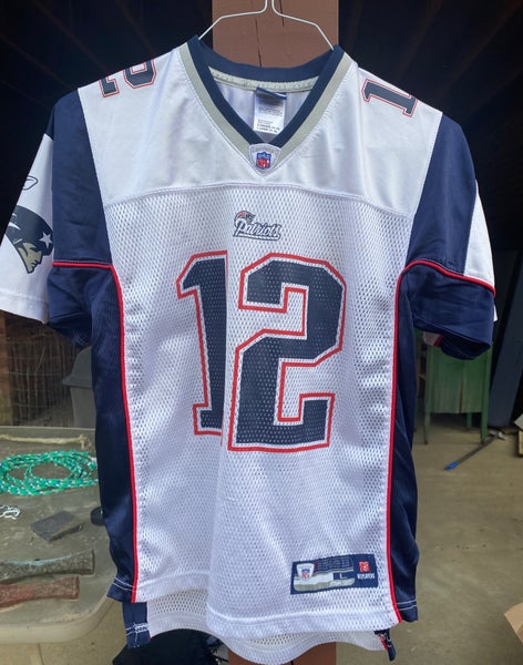 Tom Brady New England Patriots authentic Reebok Super Bowl 38 game model  blue jersey NEW