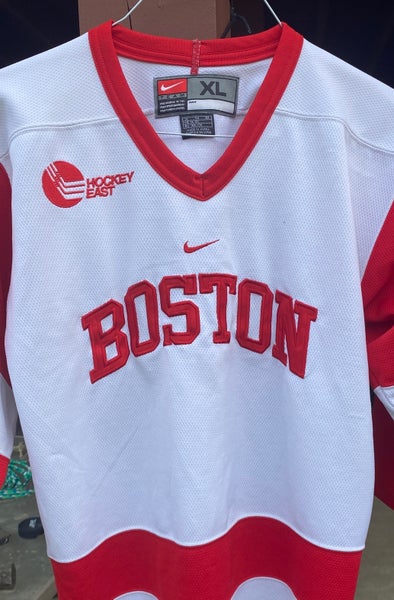 Nike Replica Boston University Hockey Jersey- Senior