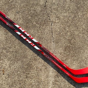 2 Pack CCM RBZ Speedburner Pro Stock Hockey Stick Grip 90 Flex P90T Left 8397