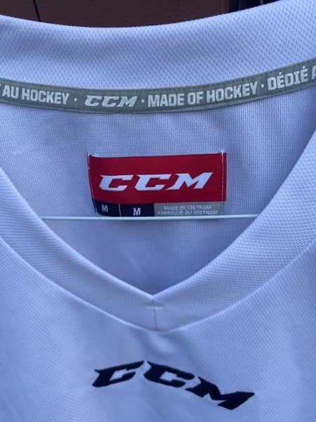 White Medium CCM Practice Jersey
