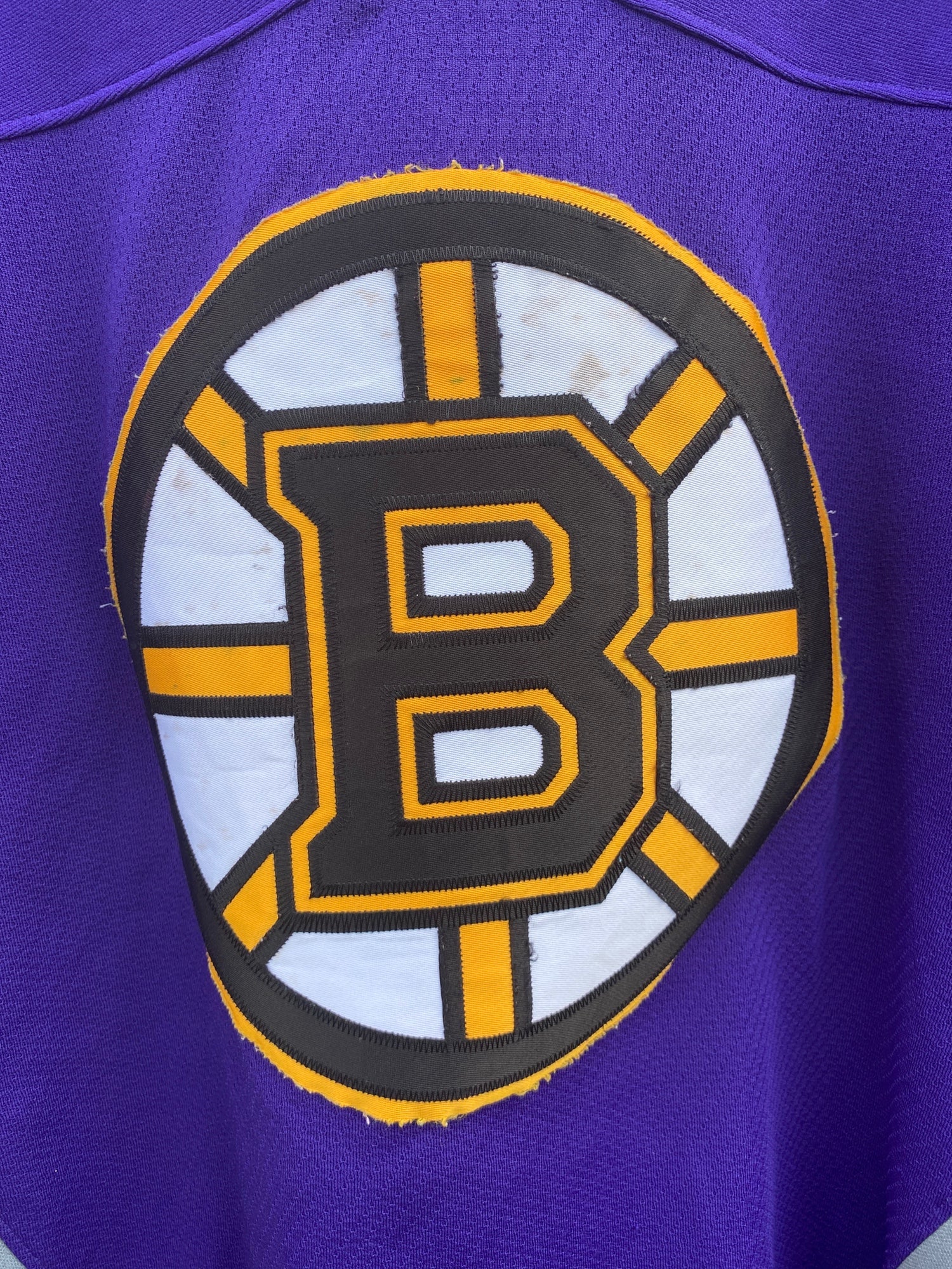 Boston Bruins adidas Hockey Fights Cancer Practice Jersey - Purple