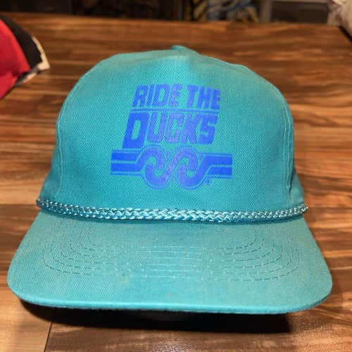 Vintage Ride The Ducks Hat Snapback Cap 90s
