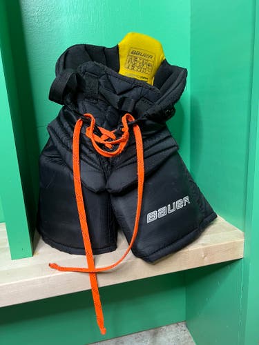 Junior Used Small Bauer Supreme One.7 Hockey Goalie Pants