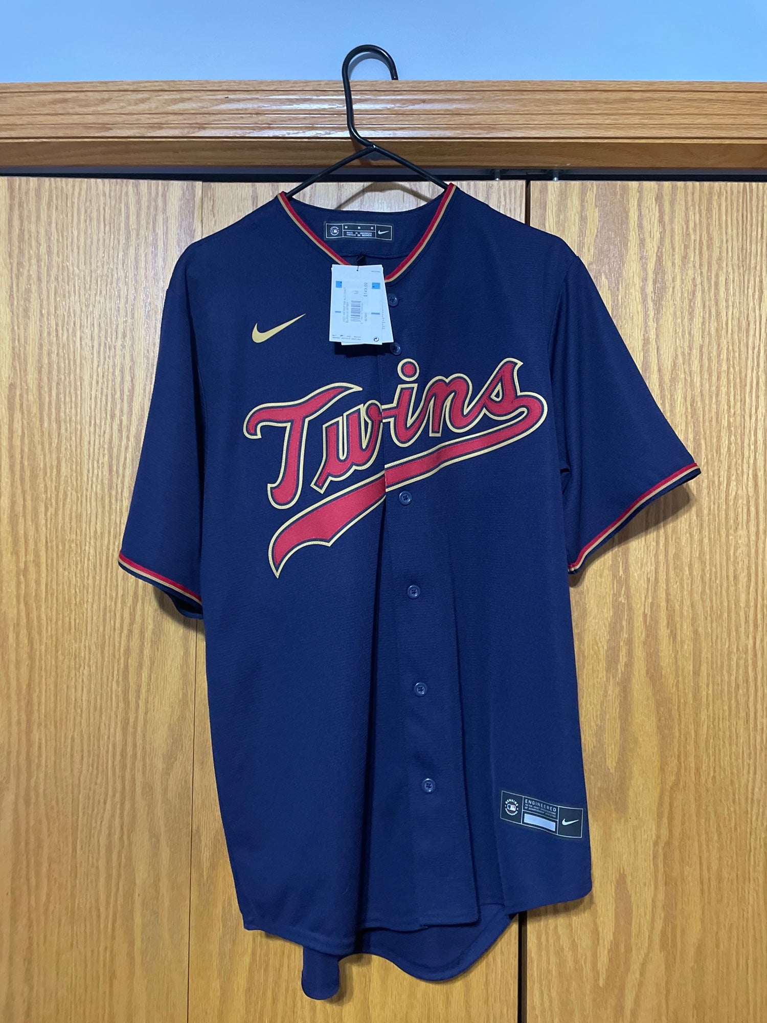 Minnesota Twins Nike Official Replica Home Jersey - Mens with