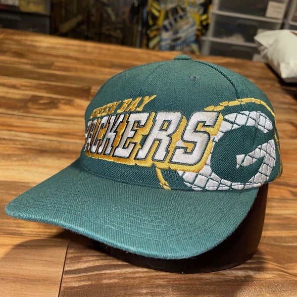 Vintage Green Bay Packers Hat Mens Sports Specialties Shadow Laser