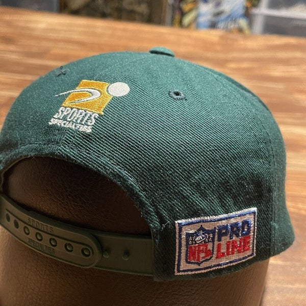 Vintage Green Bay Packers Hat Mens Sports Specialties Shadow Laser