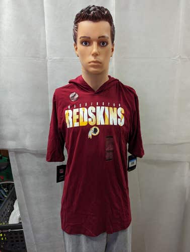 NWT Washington Redskins Nike Short Sleeve Hooded T-shirt M NFL