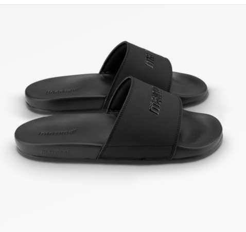 New Marucci Slides Black Unisex Size 5.0 (Women's 6.0)