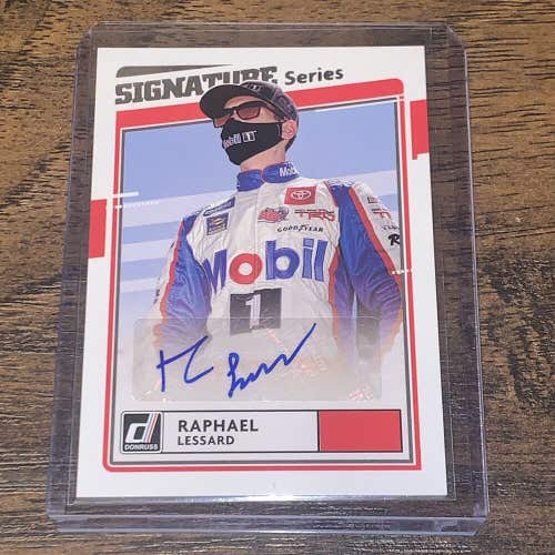 Raphael Lessard 2021 Donruss NASCAR Racing Signature Series Autograph #SS-RL